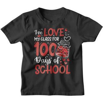 100Th Day Of School Teachers Costume 100 Days Students Kids V5 Youth T-shirt - Thegiftio UK