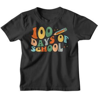 100Th Day Of School Teachers Kids Child Happy 100 Days V12 Youth T-shirt - Thegiftio UK