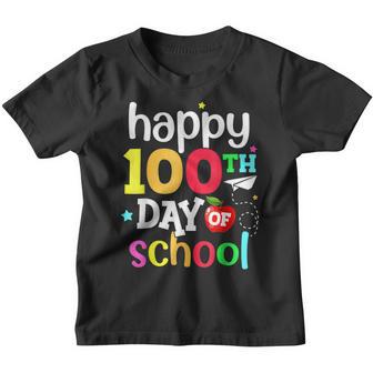100Th Day Of School Teachers Kids Child Happy 100 Days V14 Youth T-shirt - Thegiftio UK