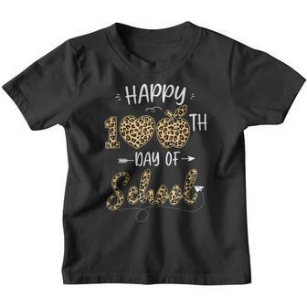 100Th Day Of School Teachers Kids Child Happy 100 Days V18 Youth T-shirt - Thegiftio UK