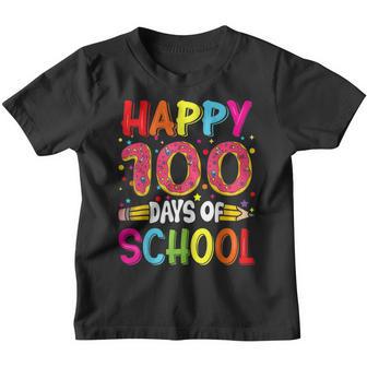 100Th Day Of School Teachers Kids Child Happy 100 Days V20 Youth T-shirt - Thegiftio UK