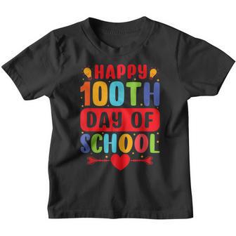 100Th Day Of School Teachers Kids Child Happy 100 Days V25 Youth T-shirt - Thegiftio UK
