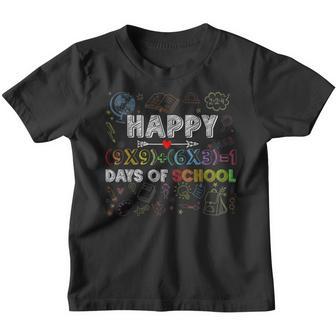 100Th Day Of School Teachers Kids Child Happy 100 Days V4 Youth T-shirt - Thegiftio UK