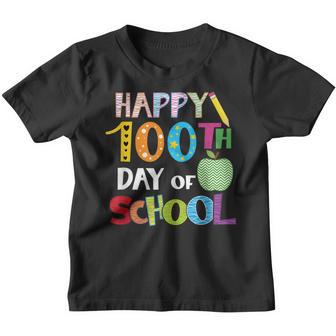 100Th Day Of School Teachers Kids Child Happy 100 Days V5 Youth T-shirt - Thegiftio UK