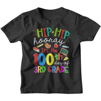 100Th Day Of School Third 3Rd Grade Kids Boys Girls Teacher Youth T-shirt - Thegiftio UK