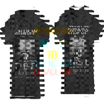 10Th Birthday Boy Shirt Video Game Gamer Boys Kids Gift Youth T-shirt
