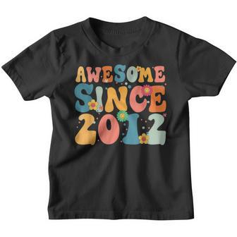 11 Year Old Awesome Since 2012 11Th Birthday Gift Girl Women Youth T-shirt - Thegiftio UK
