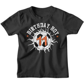 11 Years Old Soccer Player 11Th Birthday Boy Son V2 Youth T-shirt - Thegiftio UK