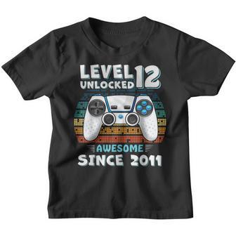 12Yr Bday Son Boy Funny Gamer 12Th 12 Year Old Birthday Youth T-shirt - Thegiftio UK
