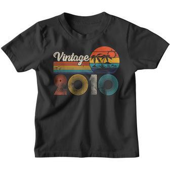 13 Year Old Gift Boys Girls Vintage 2010 13Th Birthday Retro V4 Youth T-shirt - Thegiftio UK