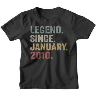 13 Year Old Legend Since January 2010 13Th Birthday Boy Youth T-shirt - Thegiftio UK