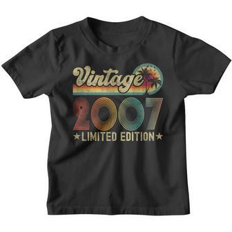 16 Year Old Vintage 2007 16Th Birthday Gifts N Boys Youth T-shirt - Seseable