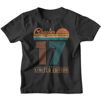17 Years Old Gifts - Chapter 17 Vintage 17Th Birthday Retro Youth T-shirt - Thegiftio UK