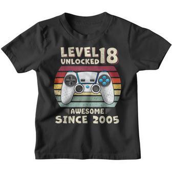 18Yr Bday Son Men Funny Gamer 18Th 18 Year Old Birthday Youth T-shirt - Thegiftio UK