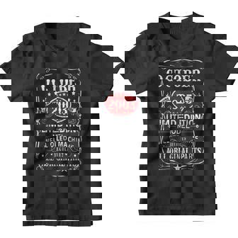 19 Years Old Gifts Decoration October 2003 19Th Birthday V2 Youth T-shirt - Thegiftio UK