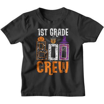1St Grade Boo Crew Teacher Student Funny Halloween 2022 Youth T-shirt - Thegiftio UK