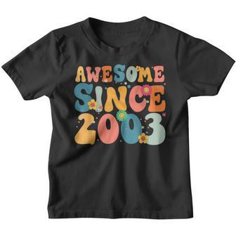20 Year Old Awesome Since 2003 20Th Birthday Gift Girl Women Youth T-shirt - Thegiftio UK