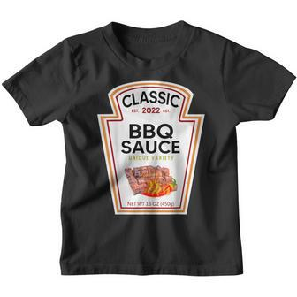 2022 Bbq Sauce Ketchup Barbeque Halloween Costume Couples Youth T-shirt - Thegiftio UK