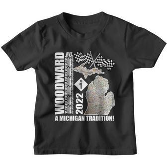2022 Woodward Cruise A Michigan Tradition Youth T-shirt - Thegiftio UK