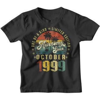 23 Years Old Gifts Awesome Since October 1999 23Rd Birthday V2 Youth T-shirt - Thegiftio UK