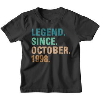 24 Years Old Gifts Legend Since October 1998 24Th Birthday V2 Youth T-shirt - Thegiftio UK