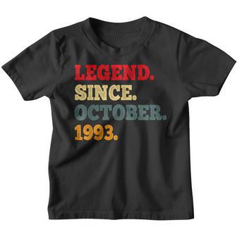 29 Years Old Gifts Legend Since October 1993 29Th Birthday V5 Youth T-shirt - Thegiftio UK