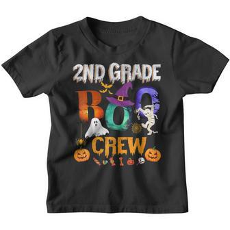 2Nd Grade Boo Crew Teacher Student Funny Halloween Costume Youth T-shirt - Thegiftio UK