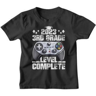3Rd Grade Level Complete Gamer Graduation Class Of 2023 Youth T-shirt - Thegiftio UK