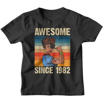40 Year Old Awesome Since 1982 40Th Birthday Gifts Women V4 Youth T-shirt - Thegiftio UK
