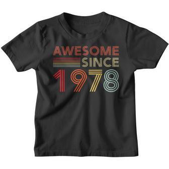 45 Birthday Decorations Men Women 1978 Bday 45Th Birthday Youth T-shirt - Thegiftio UK