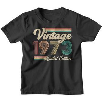 50 Year Old Gifts Born In 1973 Vintage 50Th Birthday Retro Youth T-shirt - Thegiftio UK