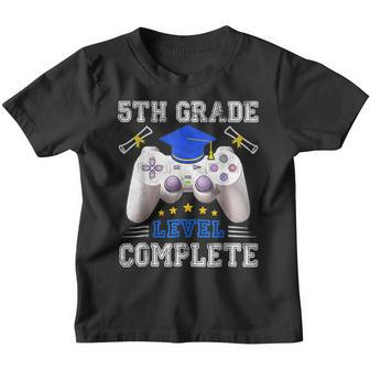 5Th Grade Level Complete Gamer Class Of 2023 Graduation Youth T-shirt | Mazezy UK