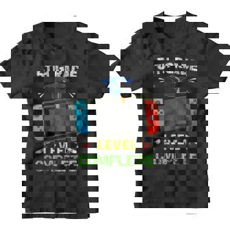 5Th Grade Level Complete Graduation Gaming Class 2023 Gamer Youth T-shirt | Mazezy