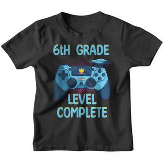 6Th Grade Level Complete Last Day Of School Funny Graduation Youth T-shirt - Thegiftio UK