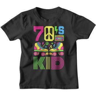 70S Kid 1970S Fashion 70 Theme Party Outfit Seventy Costume Youth T-shirt | Mazezy