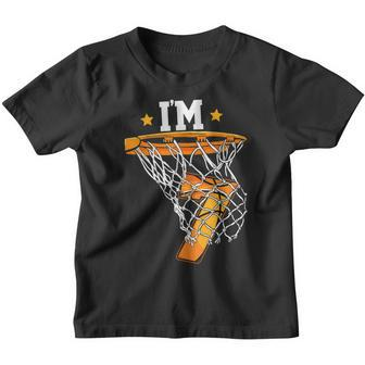 7Th Birthday Basketball Im 7 Boys Kids 7Th Birthday Youth T-shirt | Mazezy