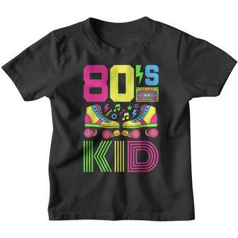 80S Kid 1980S Fashion 80 Theme Party Outfit Eighties Costume Youth T-shirt | Mazezy