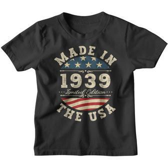 83 Years Old Bday Limited Edition 1939 Usa 83Th Birthday Youth T-shirt - Thegiftio UK