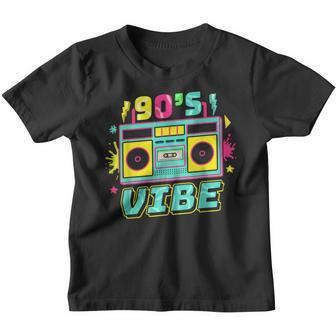 90S Vibe 1990S Fashion Nineties Theme For 90S Kids Youth T-shirt | Mazezy