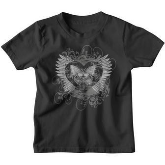 Aesthetic Y2k Fairy Wings Heart Alt Butterfly Grunge Youth T-shirt - Thegiftio UK