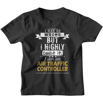 Air Traffic Controller Dout It Youth T-shirt - Thegiftio UK