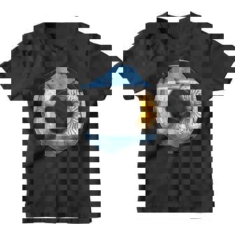 Argentina Soccer Argentinian Flag Boys Mens Kids Youth T-shirt | Seseable UK