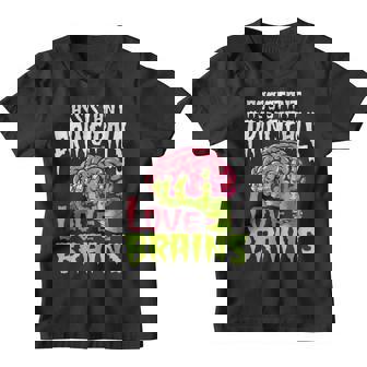 Assistant Principals Love Brains Zombie Teacher Halloween Youth T-shirt - Thegiftio
