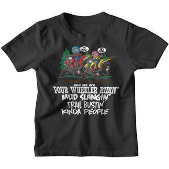 Atv Clothing Girls Guys Four Wheeler Quad Couples Youth T-shirt - Thegiftio UK