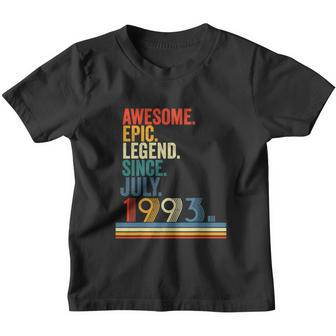 Awesome Epic Legend Since July 1993 28 Year Old Youth T-shirt - Monsterry UK