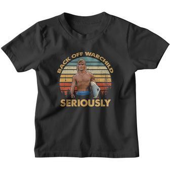 Back Off Warchild Seriously Vintage V2 Youth T-shirt - Thegiftio UK