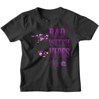 Bad Witch Vibes Halloween V2 Youth T-shirt - Thegiftio UK
