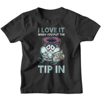 Bartending Bartender When You Put The Tip In Barkeeper Youth T-shirt - Thegiftio UK
