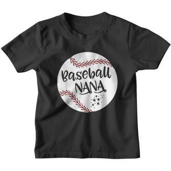 Baseball Nana Grandma Mothers Day Gifts Youth T-shirt - Thegiftio UK