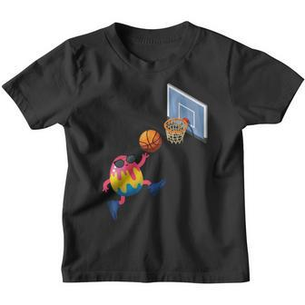 Basketball Player Easter Egg Funny Sports Boys Kids Youth T-shirt - Seseable